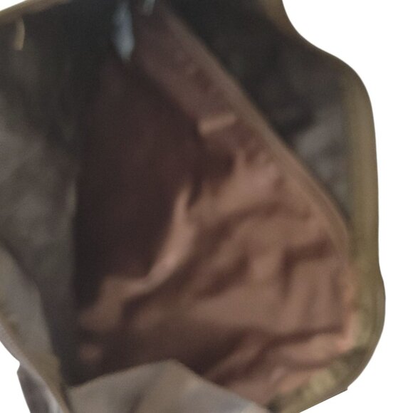 Sacs Of Life Metro Earth Sling Crossbody Bag Brown Checkered Adjustable Strap Zi - Picture 10 of 12